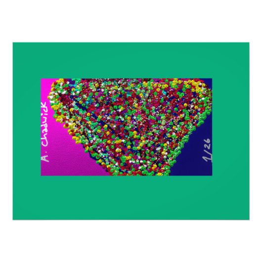 Multicolored Tree Between Worlds フォトプリント (正面)