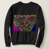 Multicolored Tree Between Worlds Sweatshirt スウェットシャツ (デザイン裏面)