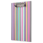 Multicolored Vertical Striped Clipboard クリップボード (左)