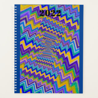 multicolored vortices on planner プランナー手帳