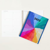multicolored vortices on planner プランナー手帳 (ディスプレー)
