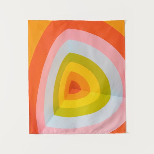 Multicolored wall art タペストリー (正面)