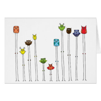 Multicolorsのフクロウ