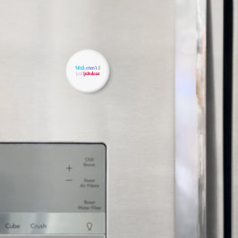 Multicoloured Cool Font and Sassy Saying マグネット