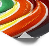 Multicoloured lollipop ポスター (角)