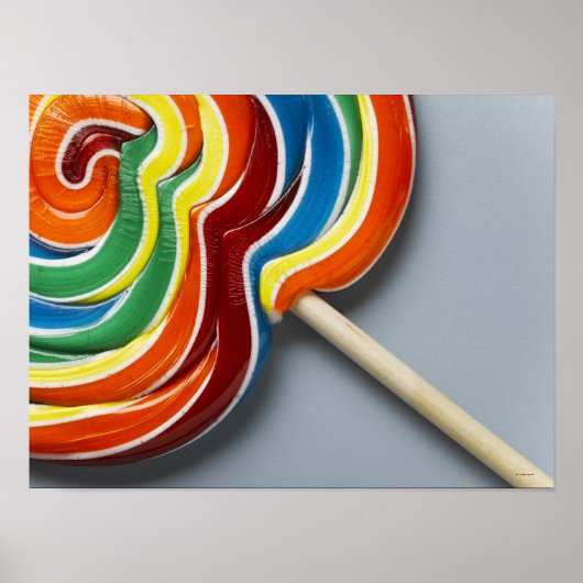 Multicoloured lollipop ポスター (正面)