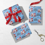 Multicultural Girl Hockey Personalized Wrapping Pa ラッピングペーパーシート<br><div class="desc">Personalized with custom greeting hockey wrapping paper for boys and girls. Please see my other hockey wrapping paper design to find the perfect Birthday Gift Wrap for the Hockey Player in your life.</div>
