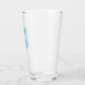 Multilingual Love Tumbler – Mint Blue + LOVE  タンブラーグラス (右)