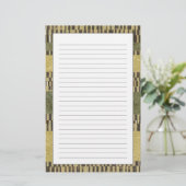 Multipatternedのパネルの絵画 便箋 (スタンド正面)