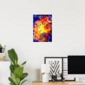 Multiple Awards Winner Hand Painted Artwork ポスター (ホームオフィス)