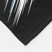 Multiple Exposure Art Skiing Mountain Ski Snow Win フリースブランケット (角)