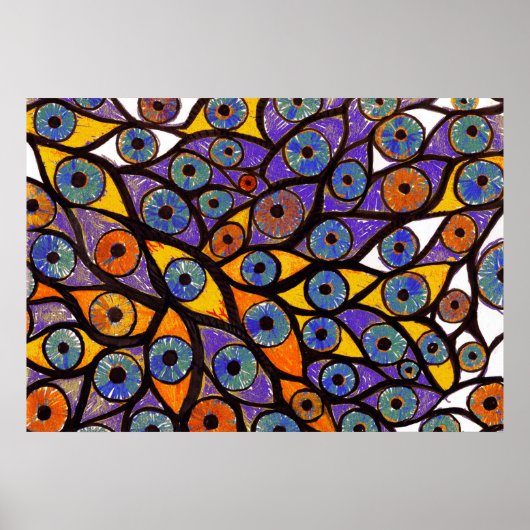 Multiple Eyes ポスター (正面)