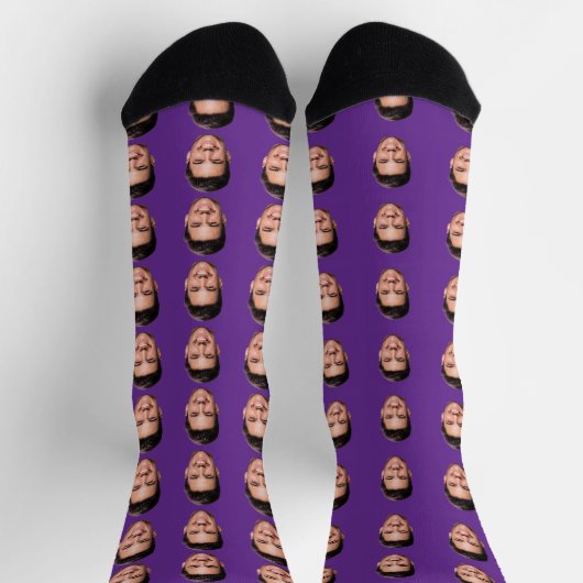 Multiple Face Personalized Socks ソックス (上部)