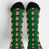 Multiple Face Personalized Socks, Add Your Image  ソックス (上部)