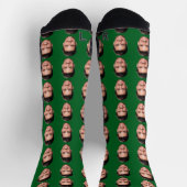 Multiple Face Personalized Socks, Add Your Image  ソックス (上部)
