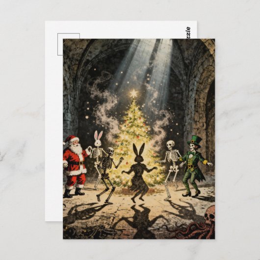 Multiple Holidays Spooky Party ポストカード (正面/裏面)