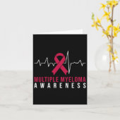 Multiple Myeloma Awareness Heartbeat  カード (黄色い花)