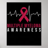 Multiple Myeloma Awareness Heartbeat ポスター (正面)