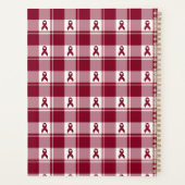 Multiple Myeloma Cancer Awareness Plaid Planner プランナー手帳 (裏面)