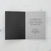 Multiple Photo Merry Christmas Black Folded シーズンカード (内部)