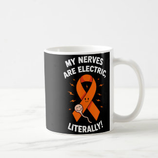 Multiple Sclerosis Awareness 2025 -orange Ribbon_  コーヒーマグカップ