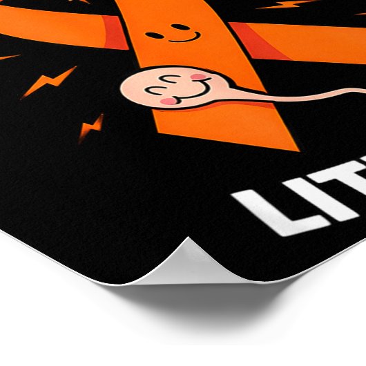 Multiple Sclerosis Awareness 2025 -orange Ribbon_  ポスター (角)