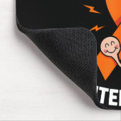 Multiple Sclerosis Awareness 2025 -orange Ribbon_  マウスパッド (コーナー)