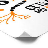 Multiple Sclerosis Awareness Gets On My Nerves Ora ポスター (角)