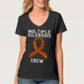 Multiple Sclerosis Awareness  Group Quotes Family Tシャツ (正面)
