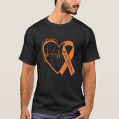 Multiple Sclerosis Awareness MS Awareness Heart Su Tシャツ (正面)