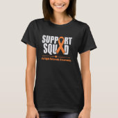 Multiple Sclerosis Awareness MS Awareness Support Tシャツ (正面)