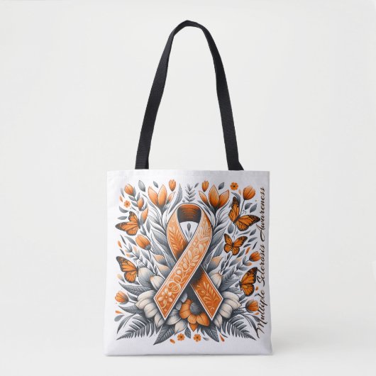 Multiple Sclerosis Awareness Tote Bag トートバッグ (正面)