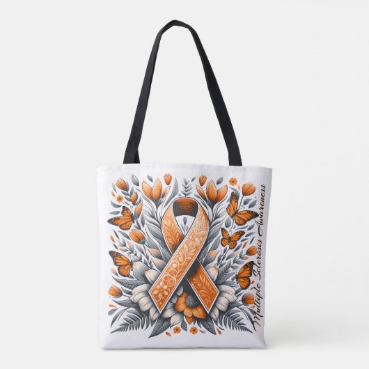 Multiple Sclerosis Awareness Tote Bag トートバッグ (裏面)