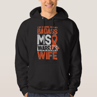 Multiple Sclerosis MS Awareness Badass Warrior Wif パーカ