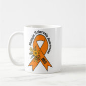 Multiple Sclerosis Ms Awareness Multiple Sclerosis コーヒーマグカップ (左)
