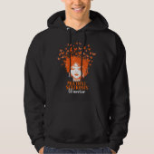 Multiple Sclerosis Warrior Butterfly MS Awareness パーカ (正面)