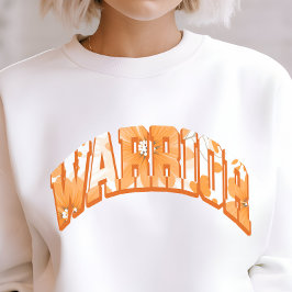 Multiple Sclerosis Warrior gift, floral varsity スウェットシャツ