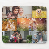 Multiple snapshots landscape collage Photo マウスパッド (正面)