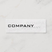 Multiples/Whiteテクスチャ スキニー名刺 (正面)