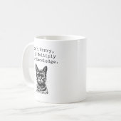 Multiply Your Knowledge Math Teacher Saying コーヒーマグカップ (正面左)