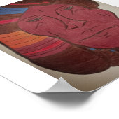 Multiracial Art Poster ポスター (角)