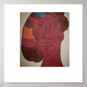 Multiracial Art Poster ポスター (正面)