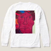 Multiracial Long Sleeved  トライブレンドＴシャツ (デザイン背面)