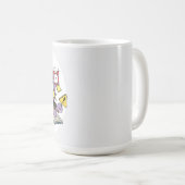 Multitasker – Funny Chaotic Octopus Dark Humor コーヒーマグカップ (正面右)