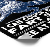 Multitasking At Old Age I Can Cough Burp Laugh Far ポスター (角)