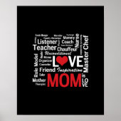 Multitasking Mom - Mother's Day or Mom's Birthday ポスター (正面)