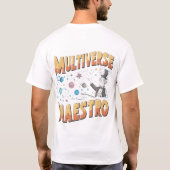 Multiverse MaestroメンズTシャツ🪐👕 Tシャツ (裏面)