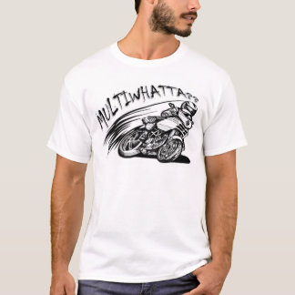 Multiwhattaか。 - Ducati Multistrada Tシャツ