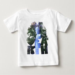 Multnomahの滝 ベビーTシャツ