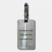 Multnomahの滝 ラゲッジタグ (裏面縦)